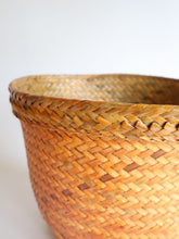Load image into Gallery viewer, INDIGENOUS BAMBOO STORAGE BASKET
