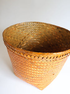 INDIGENOUS BAMBOO STORAGE BASKET