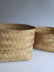 BAMBOO BASKET | SET OF 2