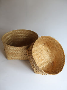 BAMBOO BASKET | SET OF 2