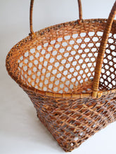 Load image into Gallery viewer, CANE BASKET WITH HANDLE
