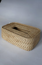 Load image into Gallery viewer, Bamboo Cane Tissue Box
