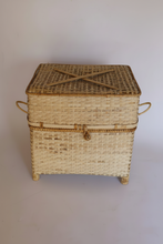 Load image into Gallery viewer, Bamboo Storage Trunk with Lid
