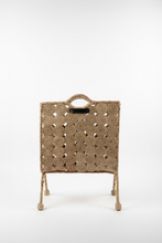 Load image into Gallery viewer, Banana fibre newspaper/magazine stand
