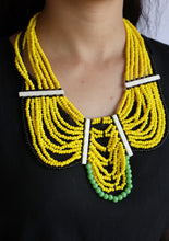 Load image into Gallery viewer, Goulu Timeless Yellow Seed Beads Necklace
