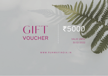 Load image into Gallery viewer, Runway India Gift Card
