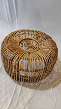 Load image into Gallery viewer, Cane Flower chair and table set

