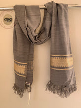 Load image into Gallery viewer, Naturally Dyed Eri silk stole Success
