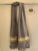 Load image into Gallery viewer, Naturally Dyed Eri silk stole Success

