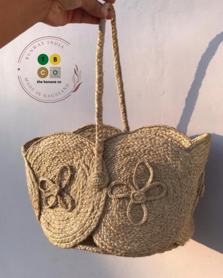 RUNWAY NAGALAND BANANA FIBRE BAG
