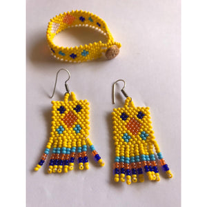 RUNWAY NAGALAND BRACELET AND EARRING